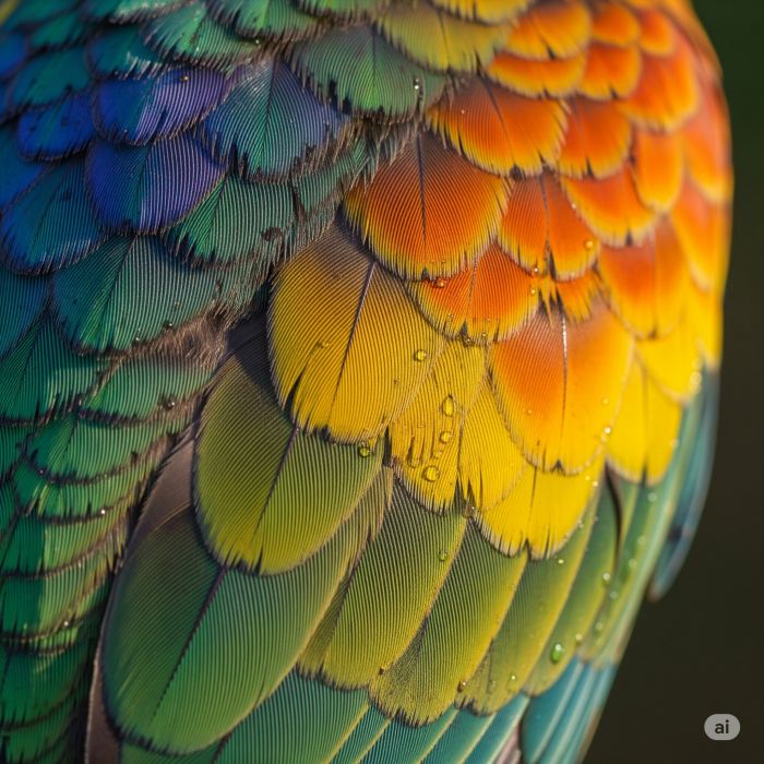 El plumaje de las aves