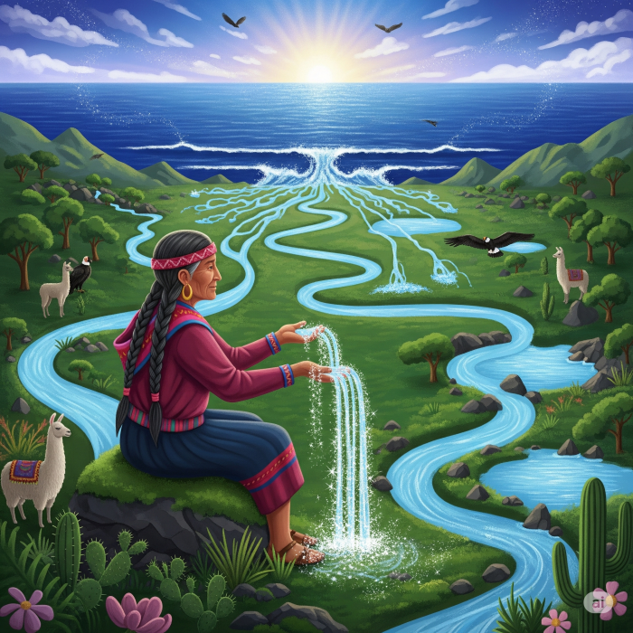 Cómo nacieron los mares.