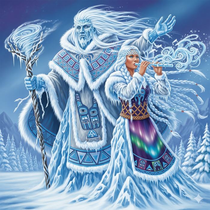 Los dioses del viento y el hielo