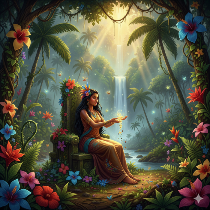 El origen de las plantas