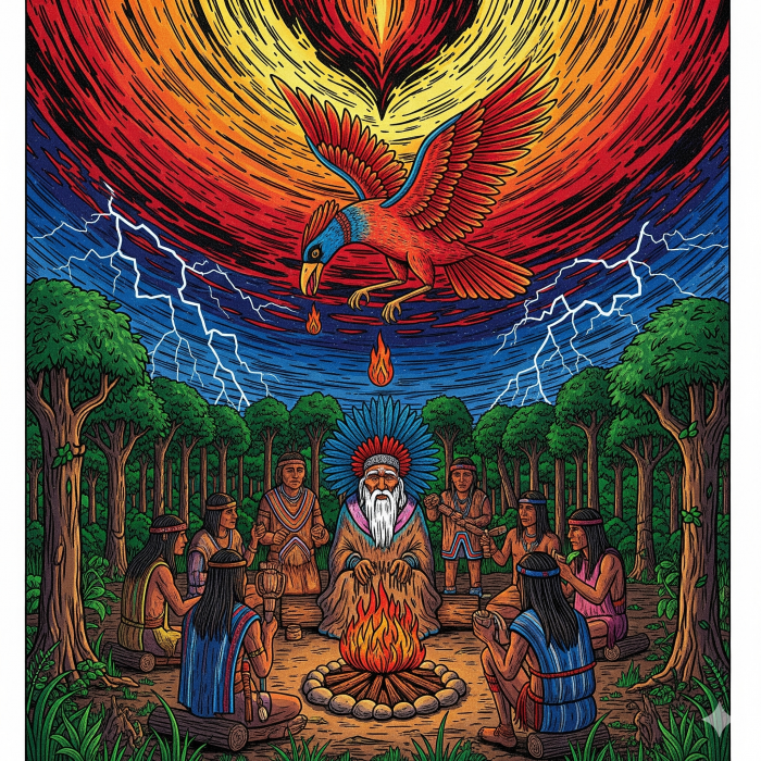 El origen del fuego en Sudamérica