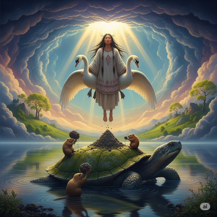 Cómo apareció la gente en el mundo.