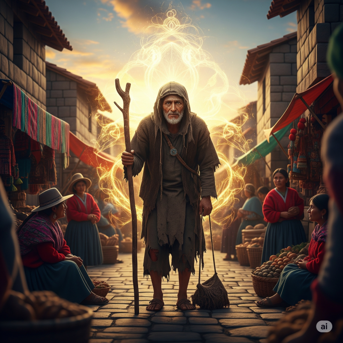 Viracocha, el mendigo