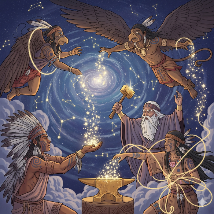 La creación de las estrellas