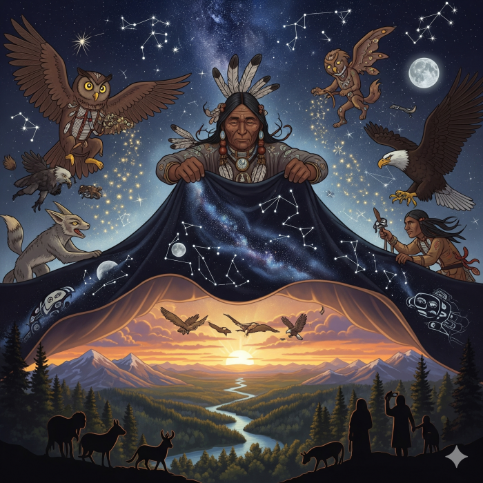 La creación de la noche